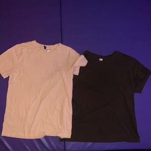 Yellow and Green T shirts